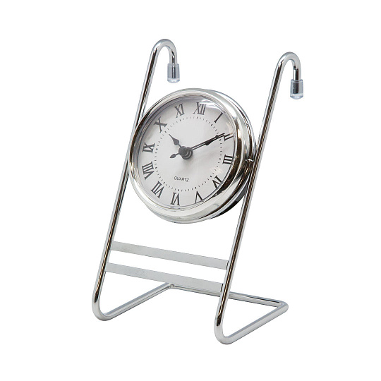 Часы на рейлинг, хром SALE (стоп-лист)