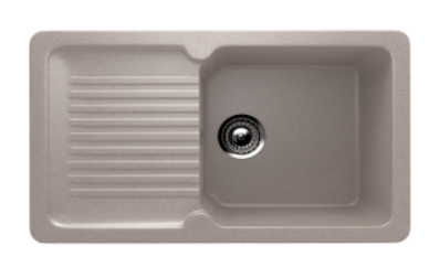 Мойка ULGRAN U-506-302 прямоугольная универсальная песочный