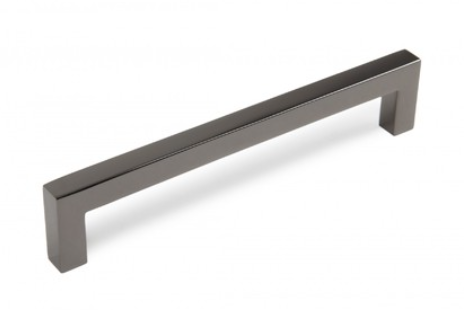 BRD RS043BN.4  ручка-скоба 192 мм QUADRA черный никель (заказ)