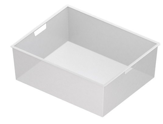 Аристо Корзина мелкосетчатая 185 мм, 369х427 БЕЛЫЙ (заказ)