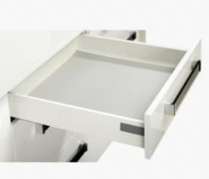 535 Металлический ящик полного выдвижения КАЛИБРА с системой плавного закрывания,350 мм