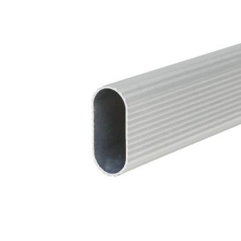 Штанга для одежды 15х30х1, L=3000мм, отделка алюминий (заказ)