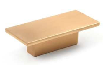 BRD RS073BGC.5 ручка-скоба 32 мм ПРАКТИК брашир/карамельное золото (заказ)