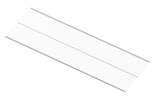 Аристо Полка проволочная, серия 360, L=900 GSA0287-900 белый