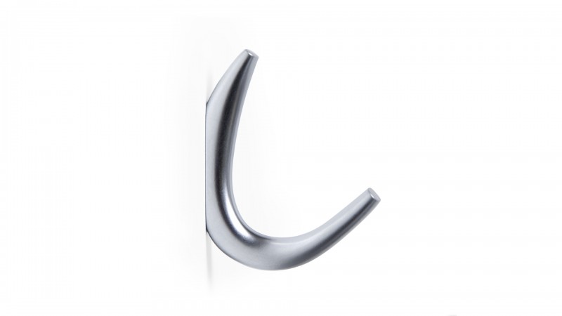 BRD K206SC.10 Крючок 2-х рожковый матовый хром (заказ)