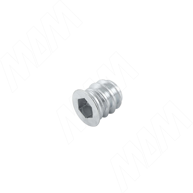 Футорка металлическая D8, M6x12, оцинкованная (заказ)