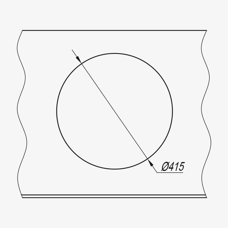 Мойка Dr. Gans Дора 435 круглая латте