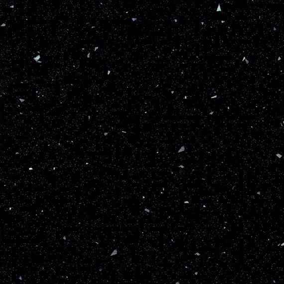 Столешница КЕДР МК 4000*600*38мм 3 группа - Андромеда черная 1052/1A глянец (заказная) (снят)