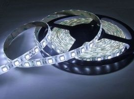 Лента светодиодная SMD 5050, 300 Led, IP33, 12V, 14,4 Вт/м, Standart дневной белый 73593