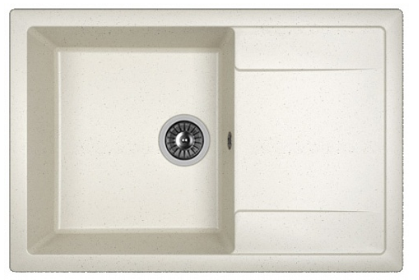 Мойка Dr. Gans Техно 760 прямоугольная с крылом белый (заказ) Т