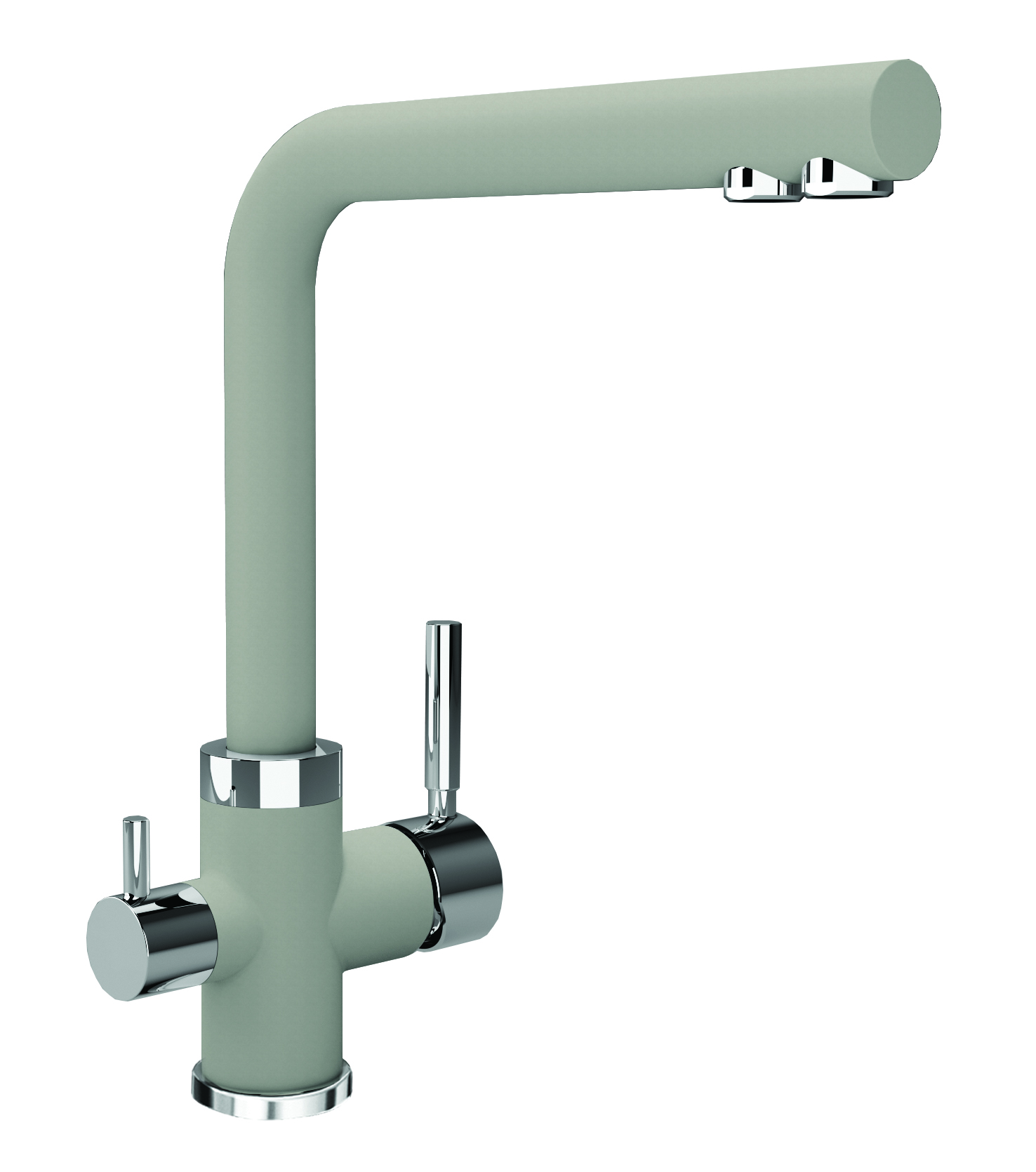 Смеситель FLORENTINA Арес FL   грей (заказ)