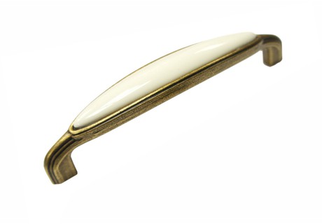 BRD RS124MAB.4/Bg ручка-скоба 128мм CHLOE матовая старинная латунь (снято)