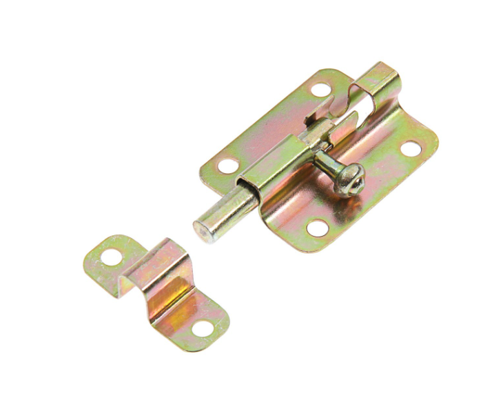 шпингалет (задвижка дверная) 5х4,2х1,2 цинк