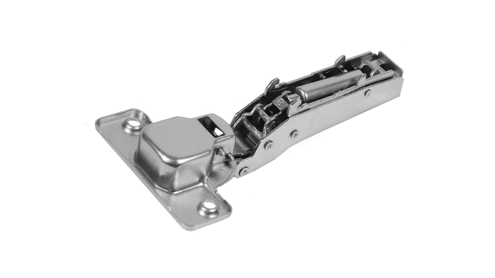 BRD H316B02 Петля полунакладная NEO с доводчиком (без планки)