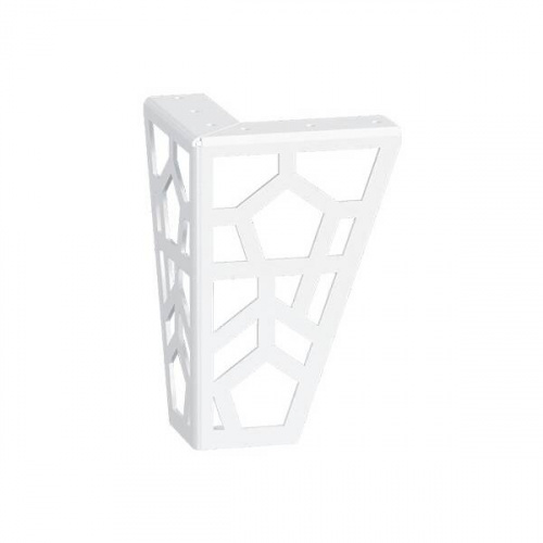 Ножка декоративная Тоскана, h150, отделка белый бархат мат. (заказ)