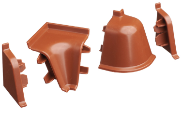 заглушки+ углы Rehau пластик коричневый 96125 SALE