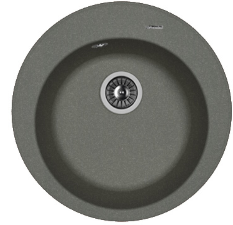 Мойка FLORENTINA Никосия 510*217  черный (стоп-лист)