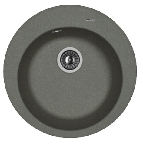 Мойка FLORENTINA Никосия 510*217  черный (стоп-лист)