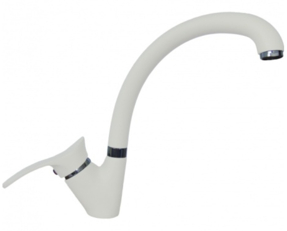 Смеситель Dr. Gans DG-03 белый (стоп-лист)