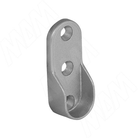 Штангодержатель для овальной штанги, серебро (заказ)