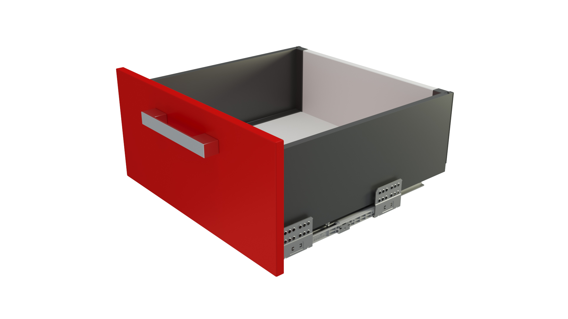 BRD SB20GRPH.1/400 Комплект СТАРТ 167мм soft-closing (плавное закрывание), графит (заказ)