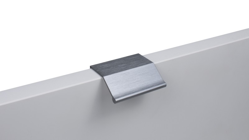 BRD RT112BGR.1/32 ручка торцевая 32 мм METRICA брашированный серый (заказ)