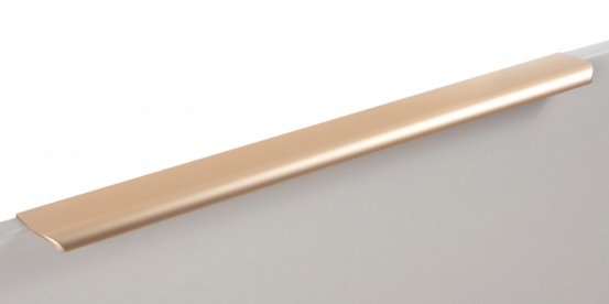 BRD RT110SG.1 ручка торцевая 400 мм MONTE сатиновое золото