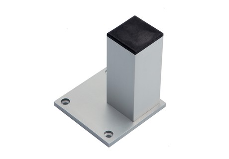 BRD N201AL.2 опора нерегулируемая квадратная алюминий h 50 мм (заказ)