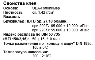 Клей-расплав KLEIBERIT 774.4/20, мешок 25кг (бежевый) t 200-210 *С
