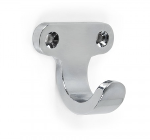 BRD K120CP.2 Крючок TWIN однорожковый Хром полированный (заказ)