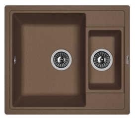 Мойка FLORENTINA Липси К 580*510*217  мокко (стоп-лист)