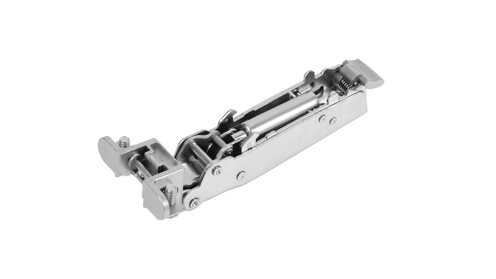 BRD H813A Петля накладная с доводчиком для АЛЮМ профиля EVO FRAME (без планки) (аналог 663)