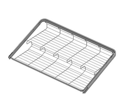 Аристо Обувница двухярусная L=607 мм серия 460 МЕТАЛЛИК (заказ)
