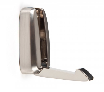 BRD K101BSN.7 Крючок SOLO складной однорожковый Атласный сатиновый никель (заказ)