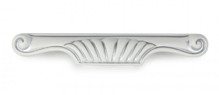 BRD RS508W/S.1 ручка-скоба 128мм FLORENCE Белый с серебряной патиной (заказ)