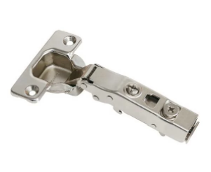 Петля 110 накладная с доводчиком, 48мм, Clip-on (cam), отделка никель (без планки) (заказ)