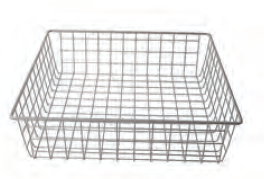 Корзина сетчатая, 120*550*550 (Металлик) SALE