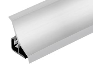 плинтус для столешниц 20*20*3,0 м Серебро 820,611 MRK 120-175 (120-161)