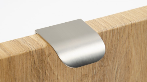 BRD RT011MBSN.1 ручка торцевая 32 мм POINT Матовый атласный никель (снято)