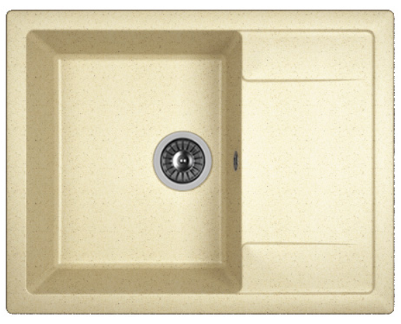 Мойка Dr. Gans Техно 650 прямоугольная с крылом дюна (заказ)