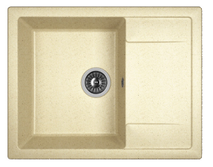 Мойка Dr. Gans Техно 650 прямоугольная с крылом дюна (заказ)