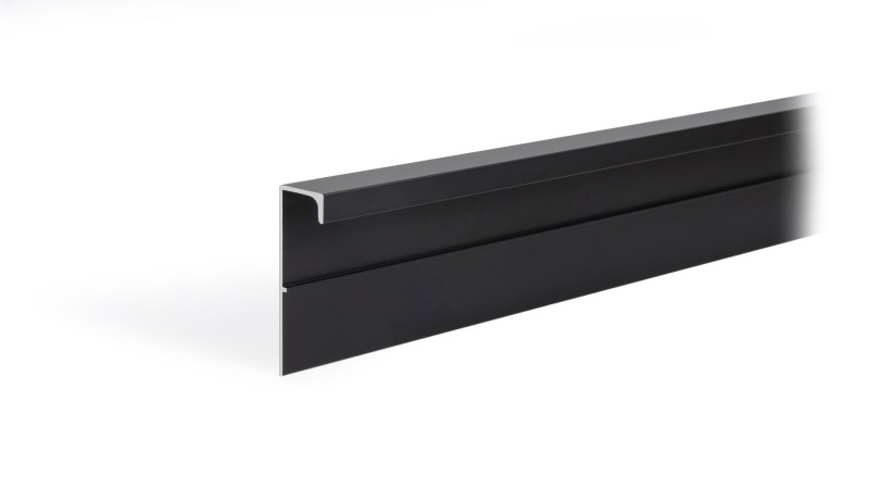 BRD RP005BL.1/000/3000 ручка-профиль LEGENDA 3м черный матовый