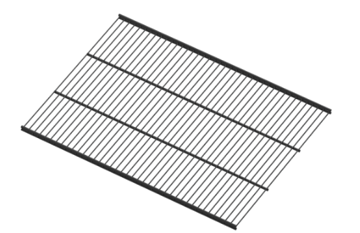 Аристо Полка проволочная, серия 460, L=550 ЧЕРНЫЙ GSA0288 (снято)