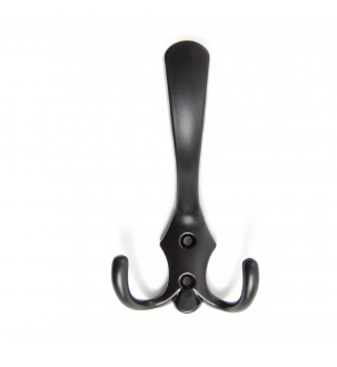BRD K302BL.2 Крючок 3-х рожковый черный