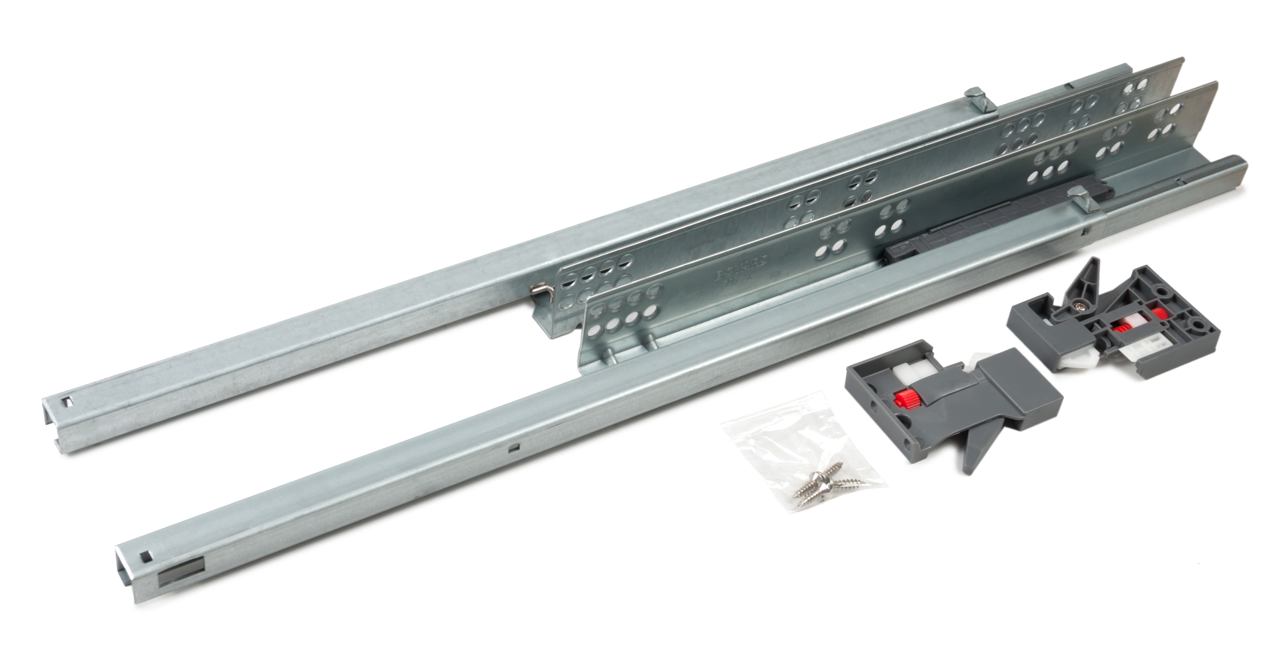 BRD DB8886Zn/ Направляющие cкрытого монтажа B-slide PUSH 500, неполн. выдв. (надвижной) (снято)