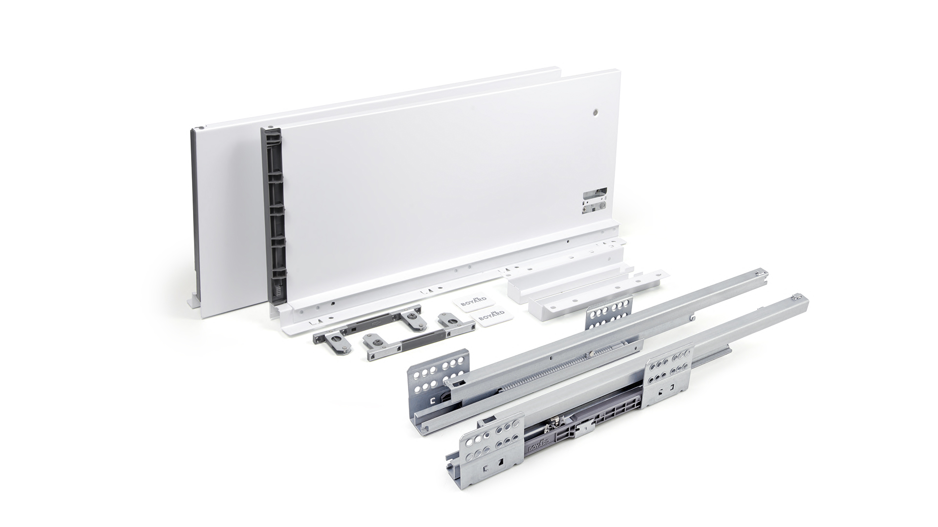 BRD SB21W.1/450 Комплект СТАРТ 199мм soft-closing (плавное закрывание), белый