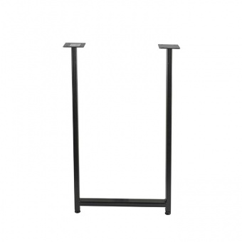 Опора для стола П-образная h.850х500х440 мм, черный матовый (SANBERG)