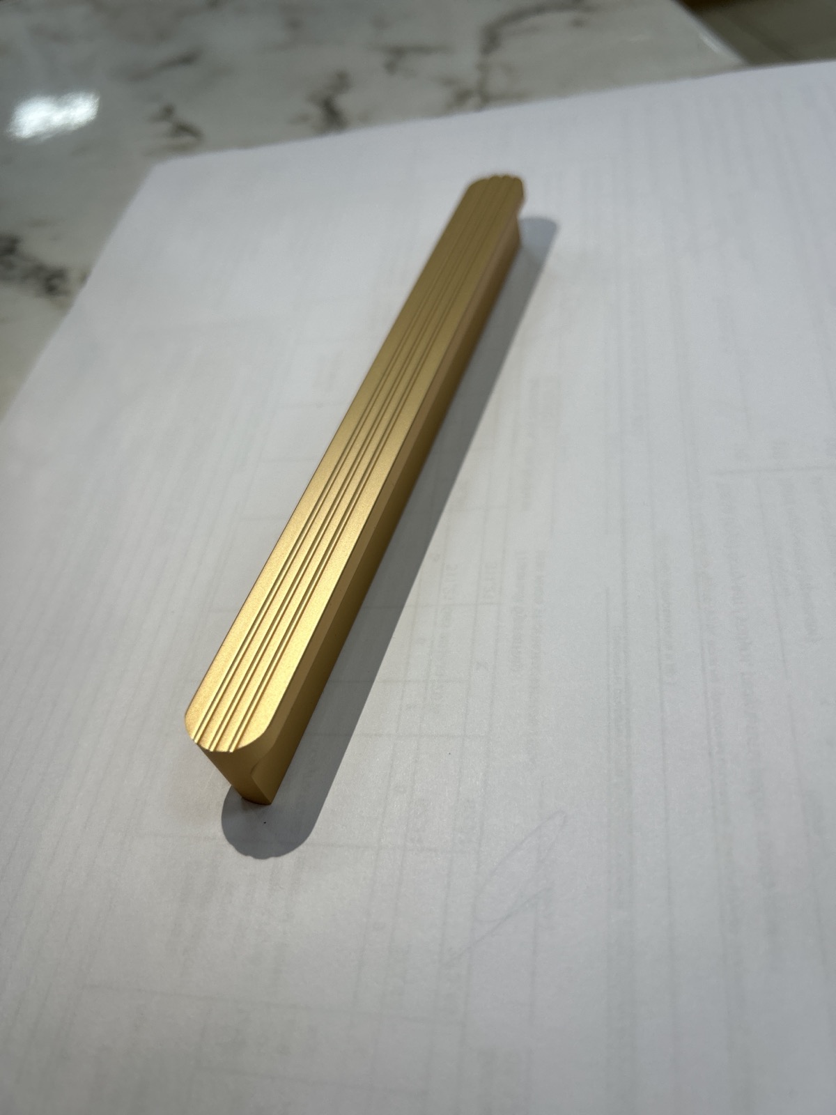 BRD RS064SG.4 ручка-скоба 128 мм SHELL сатиновое золото