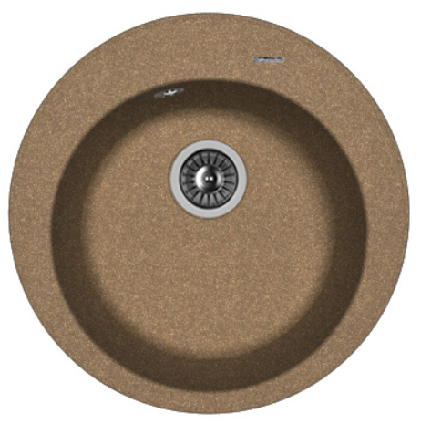 Мойка FLORENTINA Никосия 510*217  коричневый (стоп-лист)