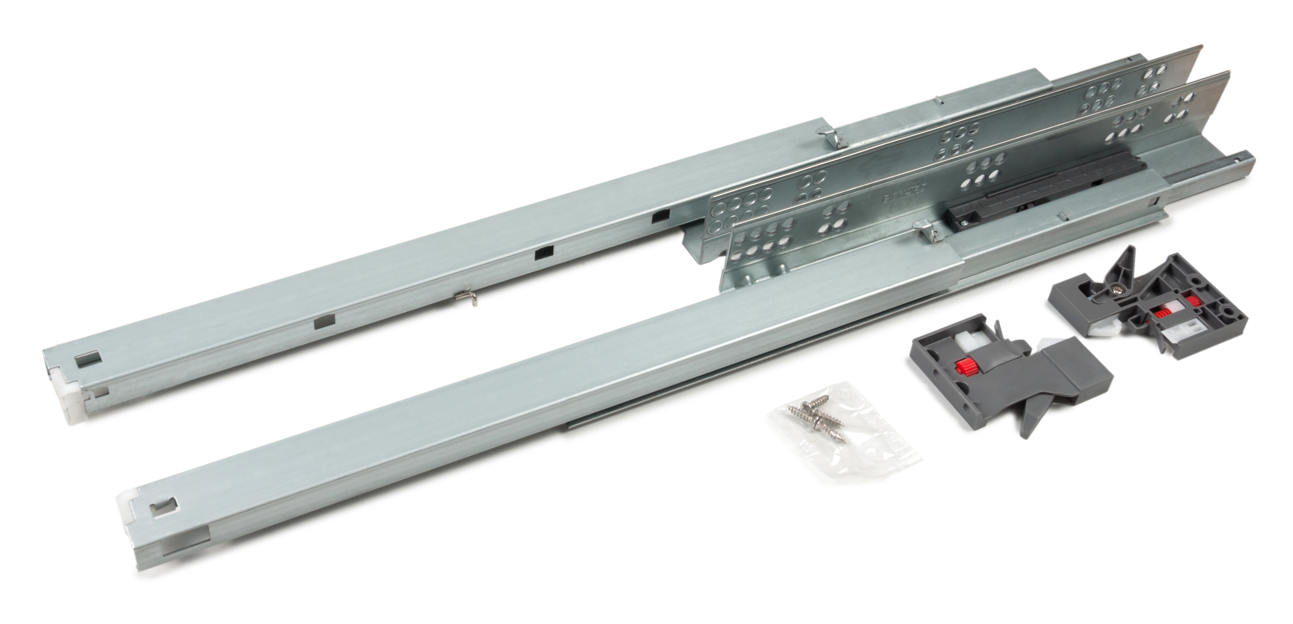 BRD DB8885Zn/ Направляющие cкрытого монтажа B-slide PUSH 450, полн. выдв. (надвижной) (снято)